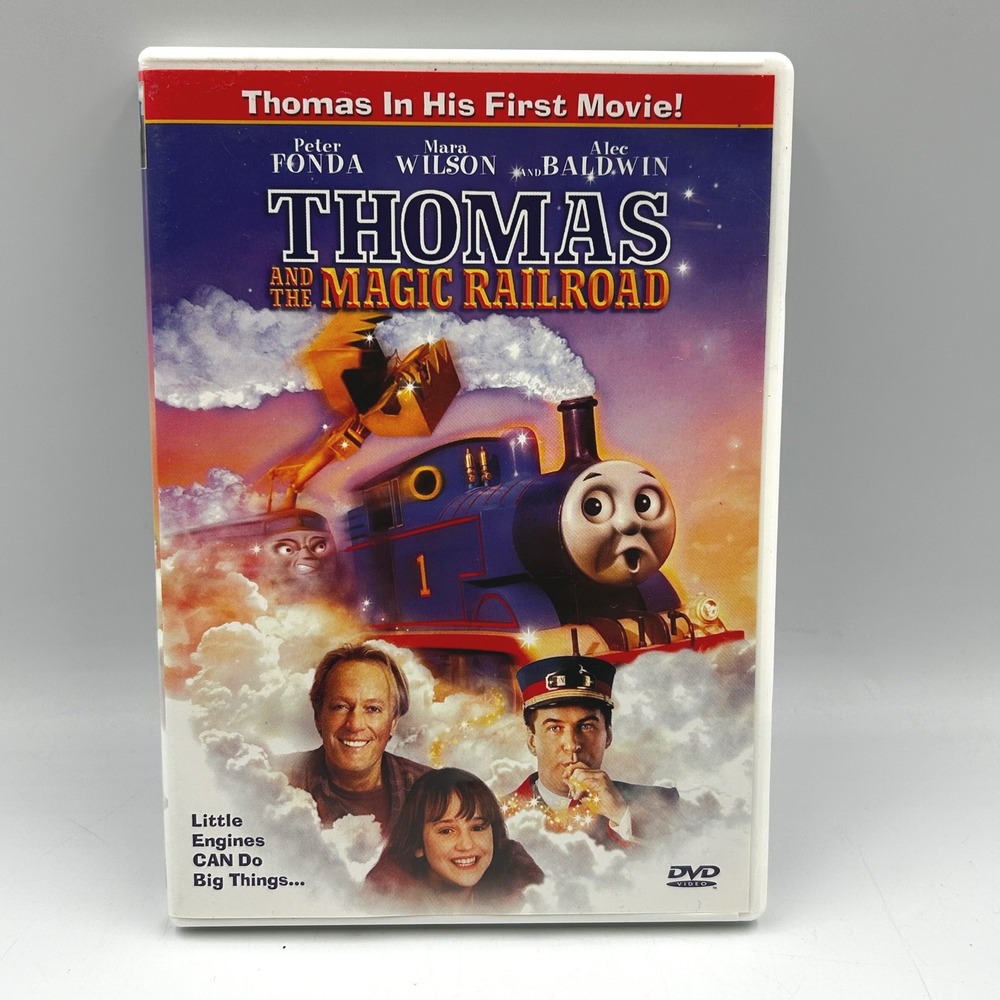 Thomas & Friends Thomas and the Magic Railroad DVD Kids Movie EUC 1st Movie